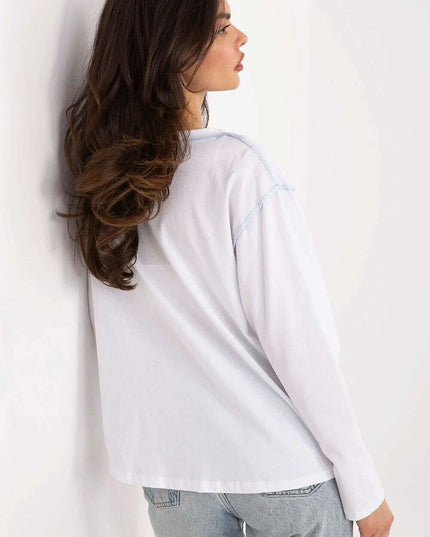 Blue Blouse Model 209706 Cotton Elastane Blend For Women