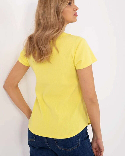 Green Blouse Model 209822 Fitted Cotton Elastane Blend