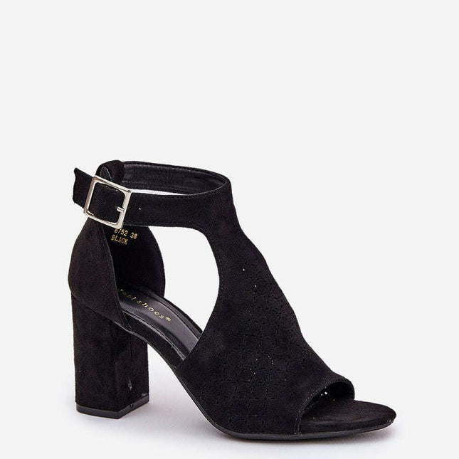 Heel sandals model 209916