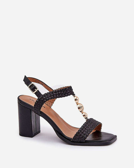 Heel sandals model 209920