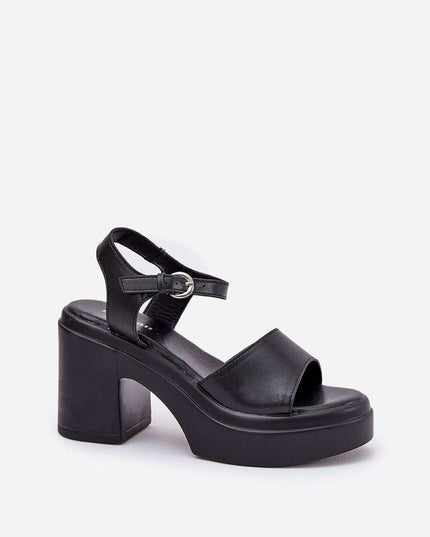 Heel sandals model 209921