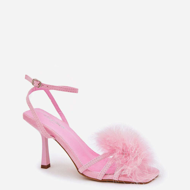 Heel sandals model 209924