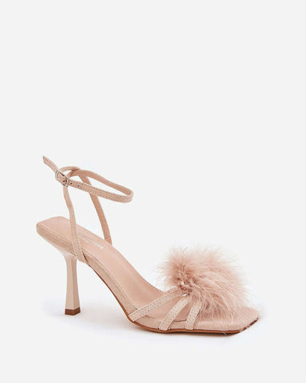 Heel sandals model 209924