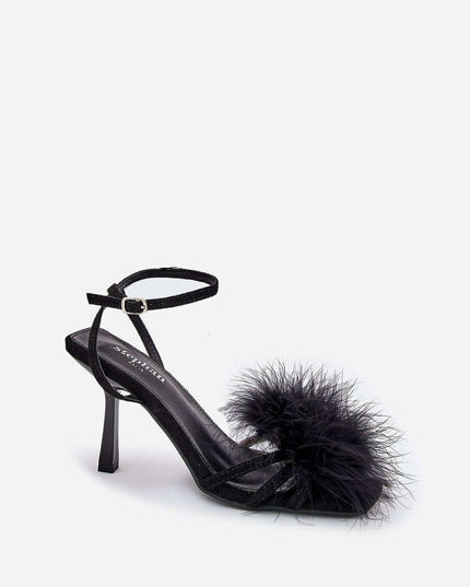 Heel sandals model 209924