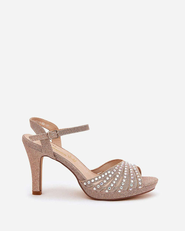 Heel sandals model 209927