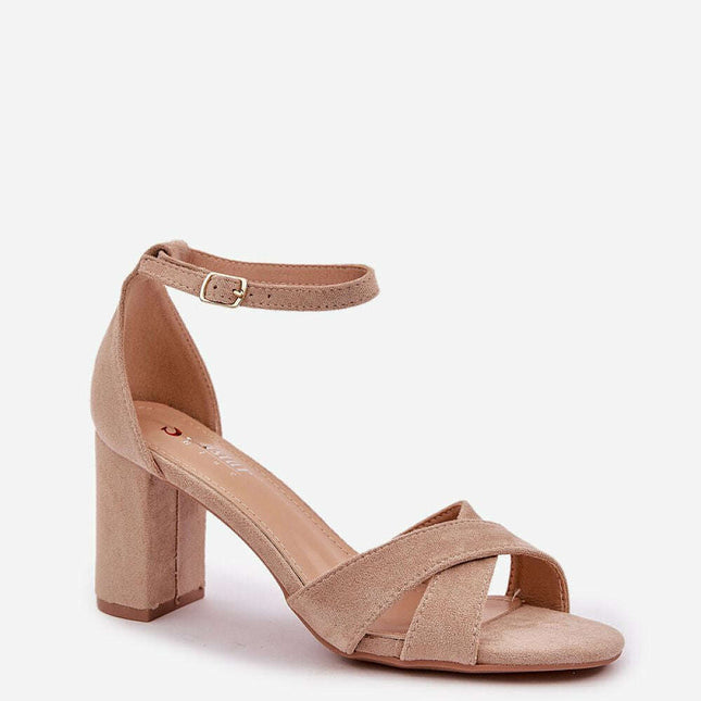 Heel sandals model 210151