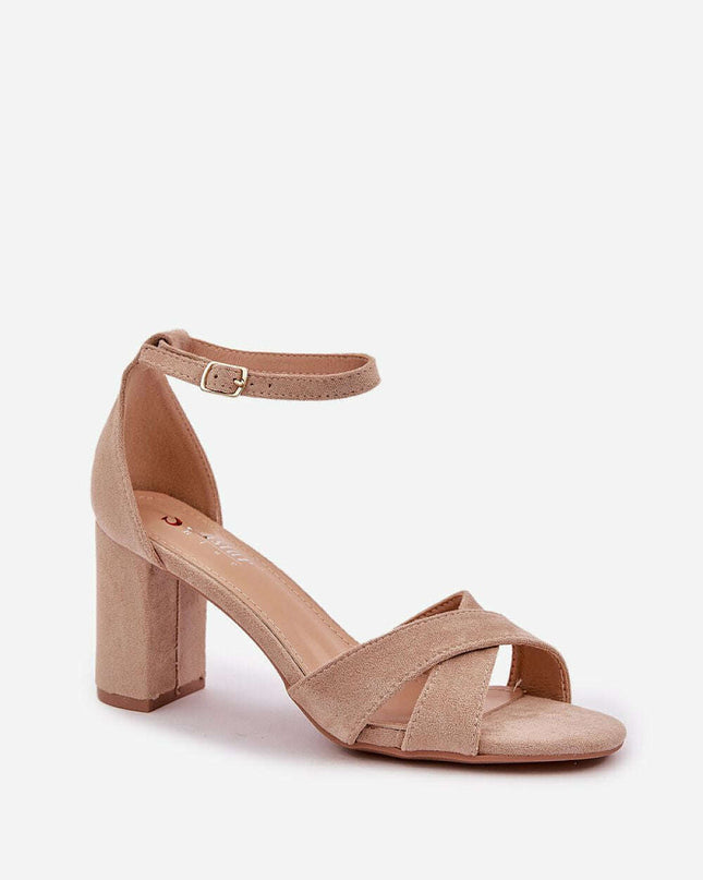 Heel sandals model 210151