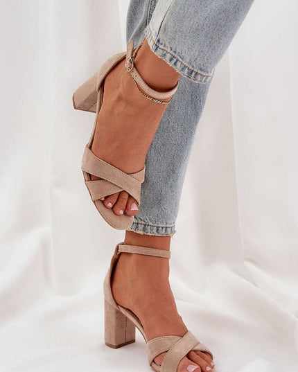 Heel sandals model 210151