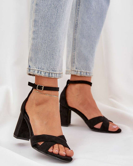 Heel sandals model 210151