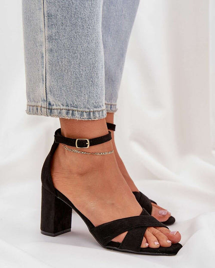 Heel sandals model 210151