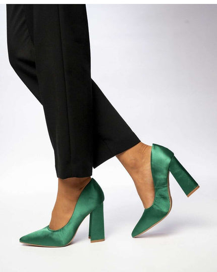 Block heel pumps model 210531