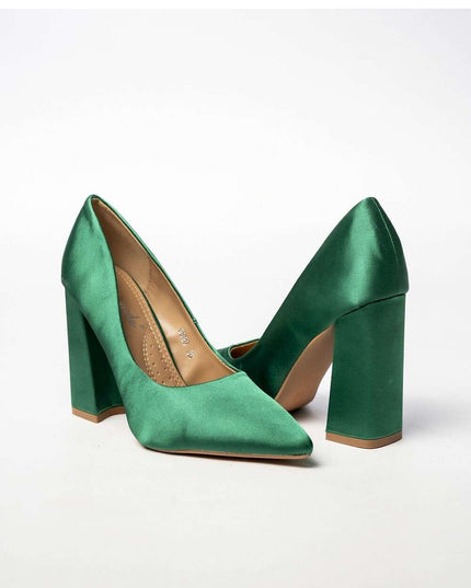Block heel pumps model 210531