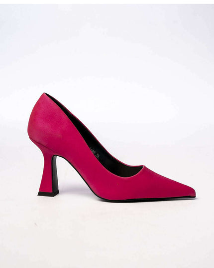 LORELLE FUXIA Pointed Toe Stiletto Pumps – Women's Fuchsia High Heels