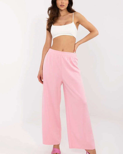 Tracksuit Trousers Model 210944 Beige Casual Womens Pants