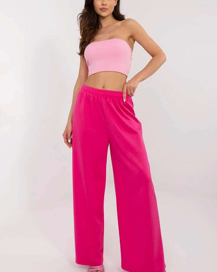 Tracksuit Trousers Model 210944 Beige Casual Womens Pants