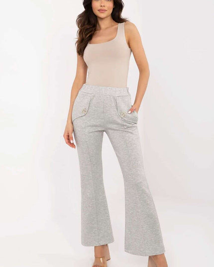 Beige Tracksuit Trousers Model 210961 for Women Versatile