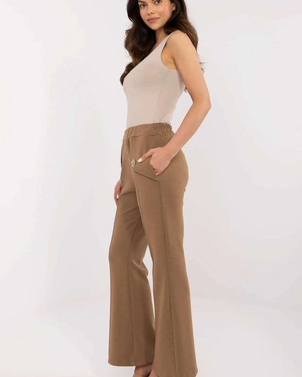 Beige Tracksuit Trousers Model 210961 for Women Versatile