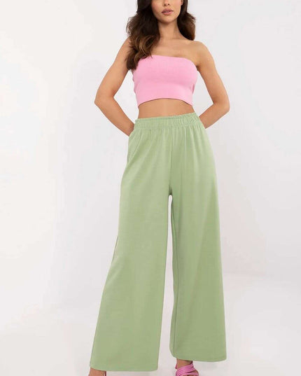 Tracksuit Trousers Model 210944 Beige Casual Womens Pants