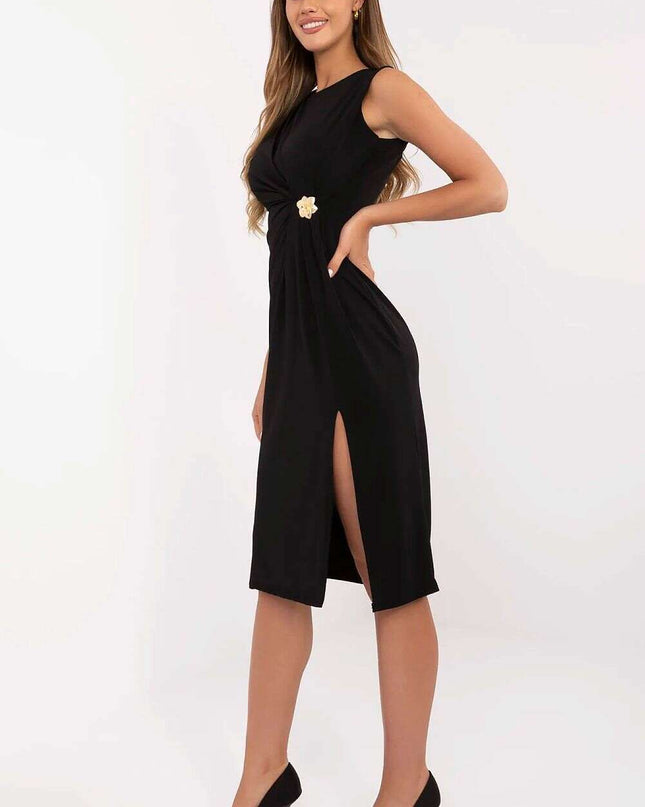 Cocktail Dress Model 211267 Black Pencil Elegant Evening