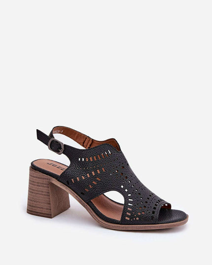 Heel sandals model 211363