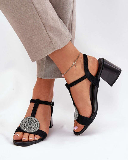 Heel sandals model 211368