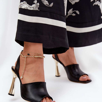 Heel sandals model 211371