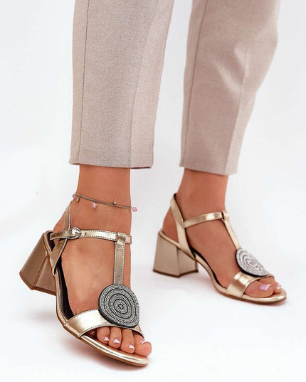 Heel sandals model 211368