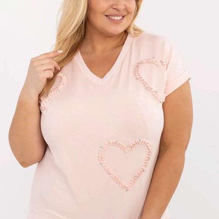 Plus size blouse model 211747