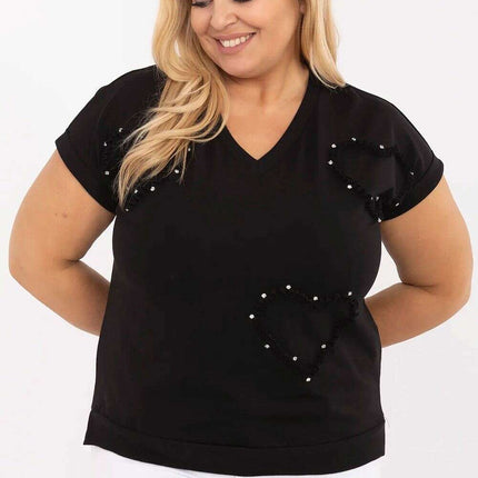 Plus size blouse model 211747