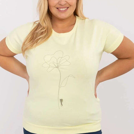 Plus size blouse model 211755