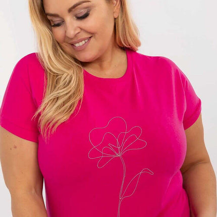 Plus size blouse model 211755