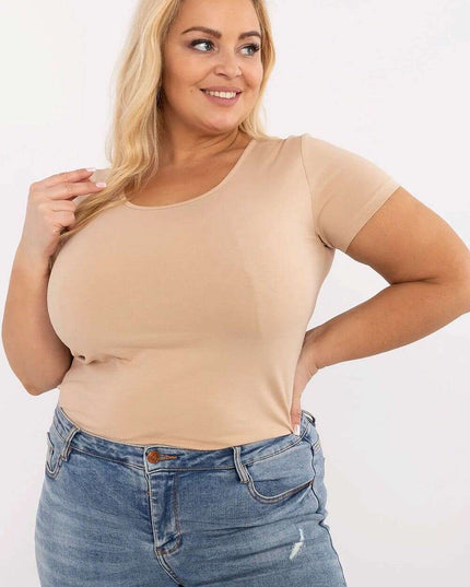 Plus size T-shirt model 211761
