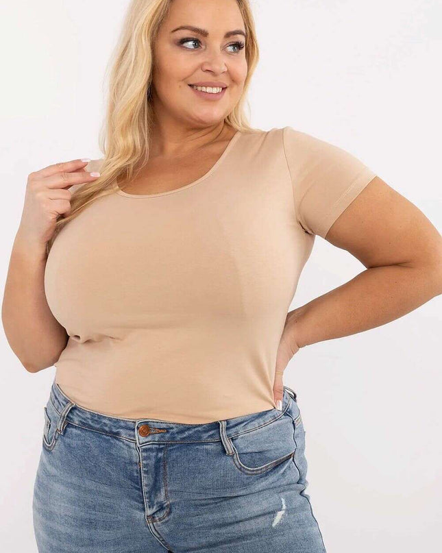 Plus size T-shirt model 211761