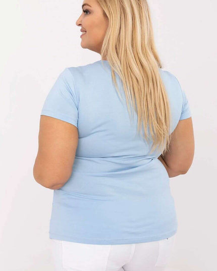 Plus size T-shirt model 211761