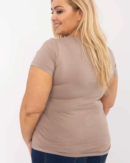 Plus size T-shirt model 211761