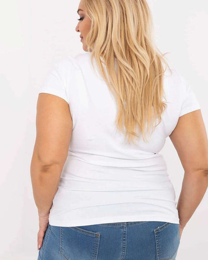 Plus size T-shirt model 211761