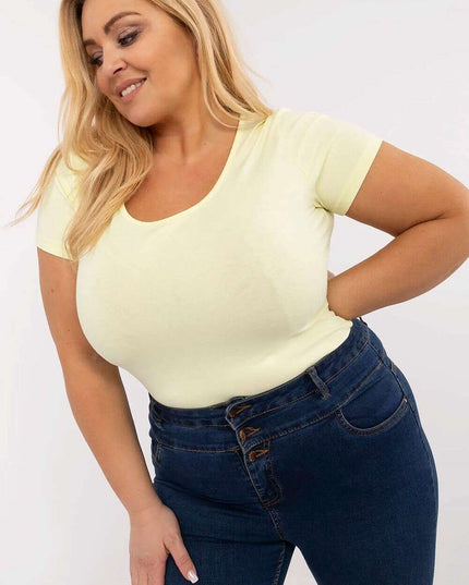 Plus size T-shirt model 211761