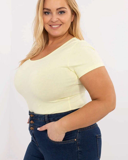Plus size T-shirt model 211761