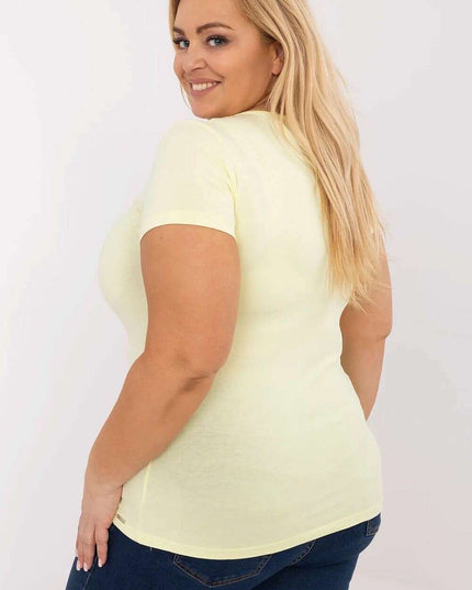 Plus size T-shirt model 211761