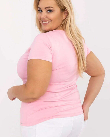 Plus size T-shirt model 211761