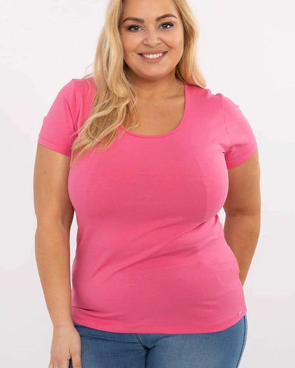 Plus size T-shirt model 211761
