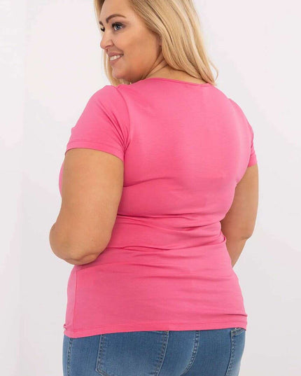 Plus size T-shirt model 211761