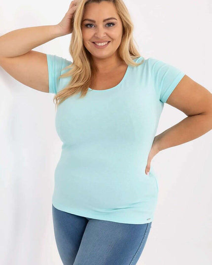 Plus size T-shirt model 211761