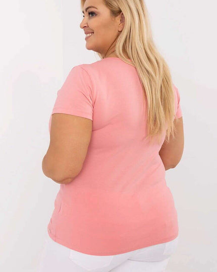 Plus size T-shirt model 211761