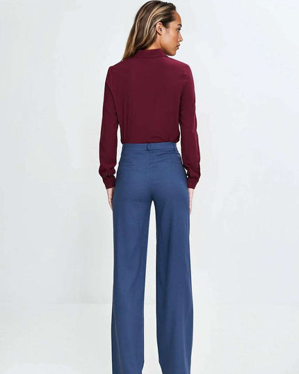 Red Long Sleeve Shirt for Women Model 211800 Viscose Fabric