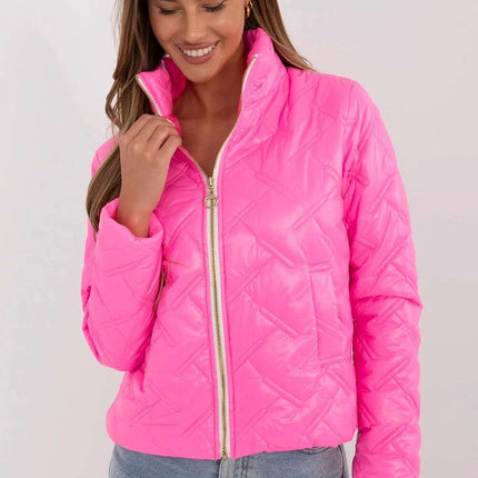 Quilted Transitional Jacket Lightweight Nylon For Women