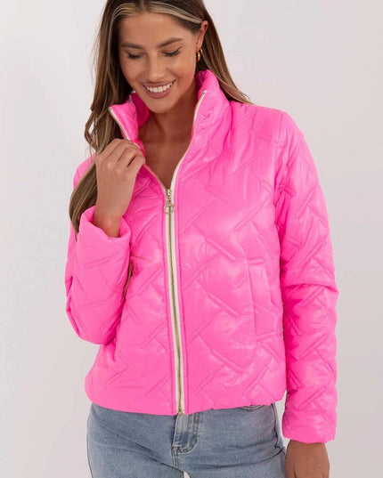 Quilted Transitional Jacket Lightweight Nylon For Women