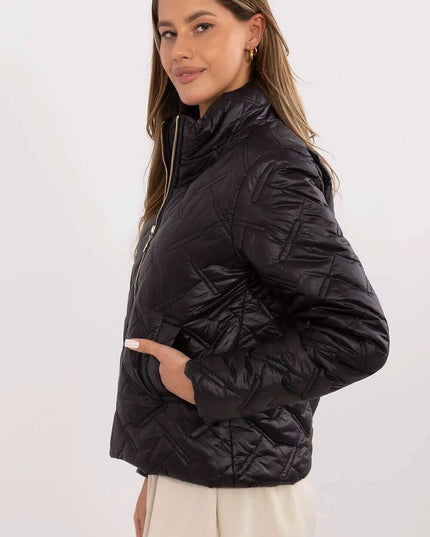 Quilted Transitional Jacket Lightweight Nylon For Women