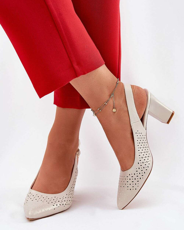 Heel sandals model 211939