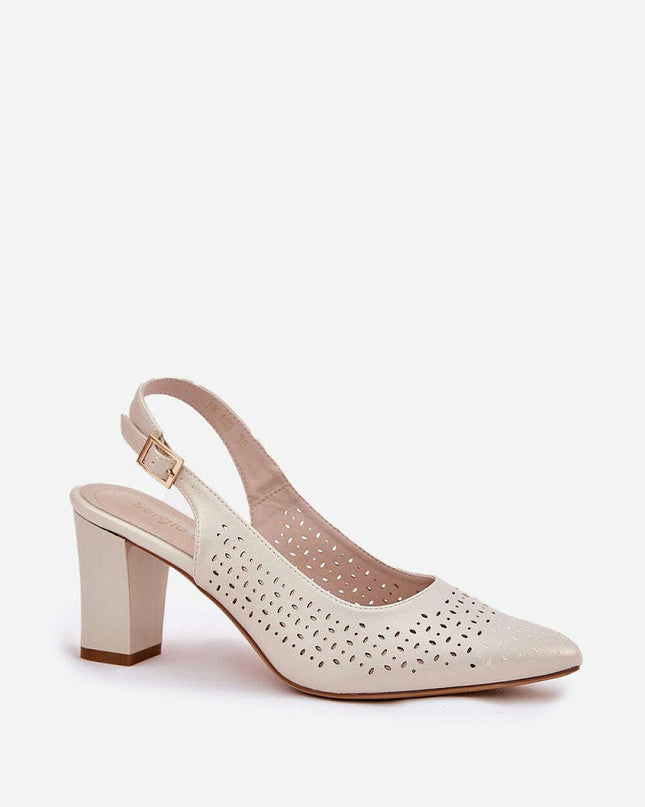 Heel sandals model 211939